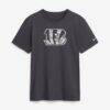 Cincinnati Bengals Nike Fractal Logo T-Shirt - - Front View