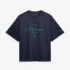 Cal Raleigh Seattle Mariners Nike Women's Premium Essentials Boxy Name & Number T-Shirt - Navy - Side View