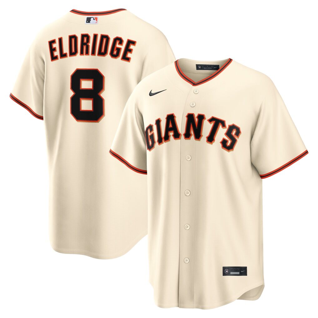 Bryce Eldridge San Francisco Giants Nike Home Replica Jersey