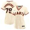Jesus Rodriguez San Francisco Giants Nike Women's Home Replica Jersey - Cream - Front View