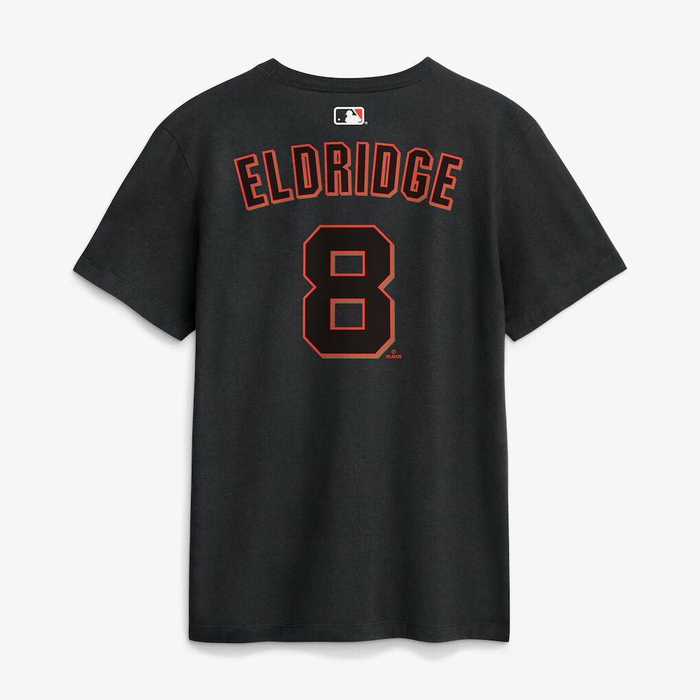Bryce Eldridge San Francisco Giants Nike Home Name & Number T-Shirt