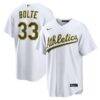 Henry Bolte Athletics Nike Home Replica Jersey - White - Front View