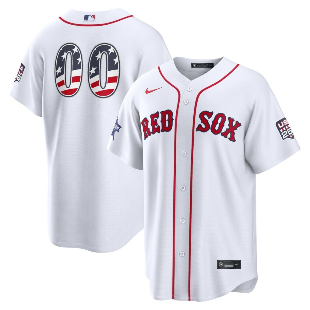 2026 All-Star Edition Stars & Stripes Boston Red Sox  Nike White Stadium Pick-A-Player Jersey