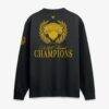 New York Knicks Fashion7 2026 NBA Finals Champions x USA 250th Sweatshirt - Black - Side View
