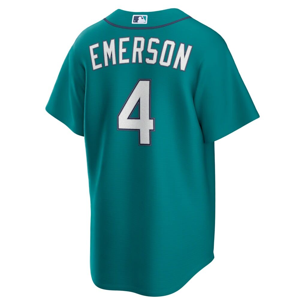 Colt Emerson Seattle Mariners Nike Alternate Replica Jersey