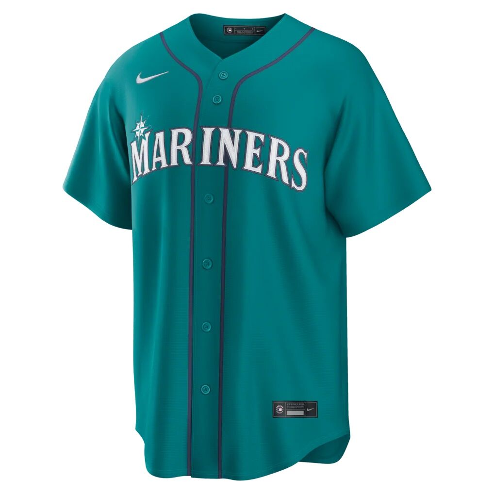 Colt Emerson Seattle Mariners Nike Alternate Replica Jersey
