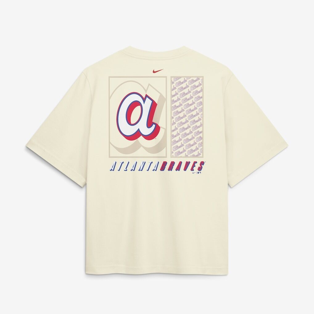 Atlanta Braves Nike Women's Premium Essentials Relaxed Boxy T-Shirt