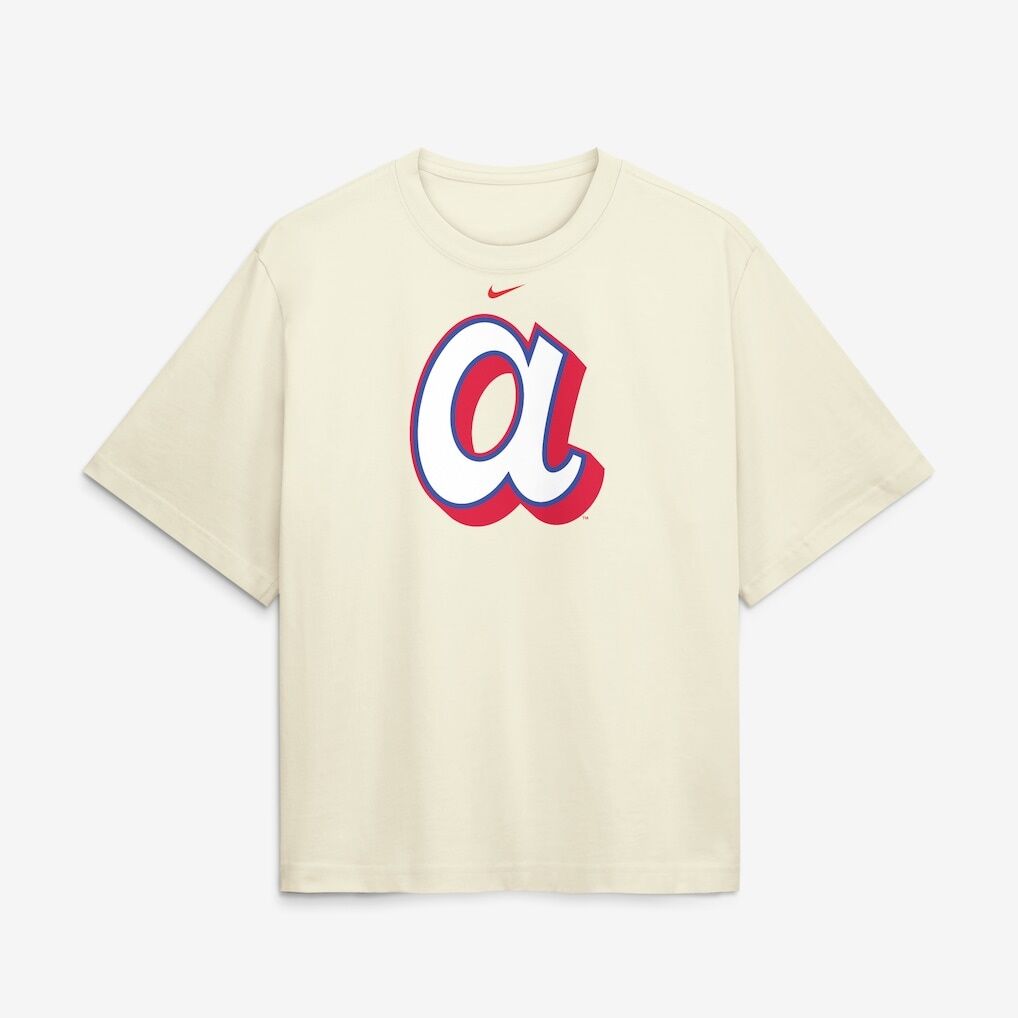 Atlanta Braves Nike Women's Premium Essentials Relaxed Boxy T-Shirt