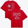 Texas Rangers Nike Women's Premium Essentials Relaxed Boxy T-Shirt - Red - Front View