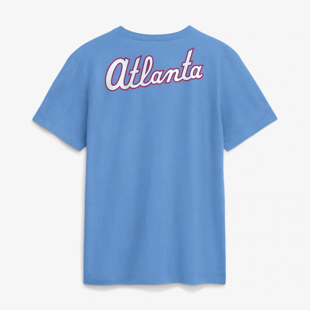 Atlanta Braves Nike City Connect Club T-Shirt - Light Blue