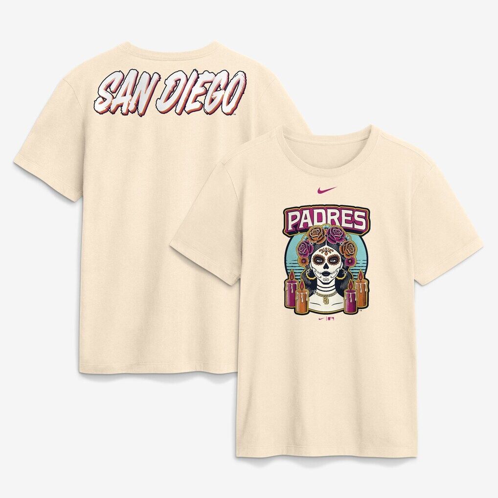 San Diego Padres Nike City Connect Club T-Shirt - Tan