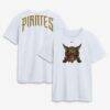 Pittsburgh Pirates Nike City Connect Club T-Shirt - White - Front View