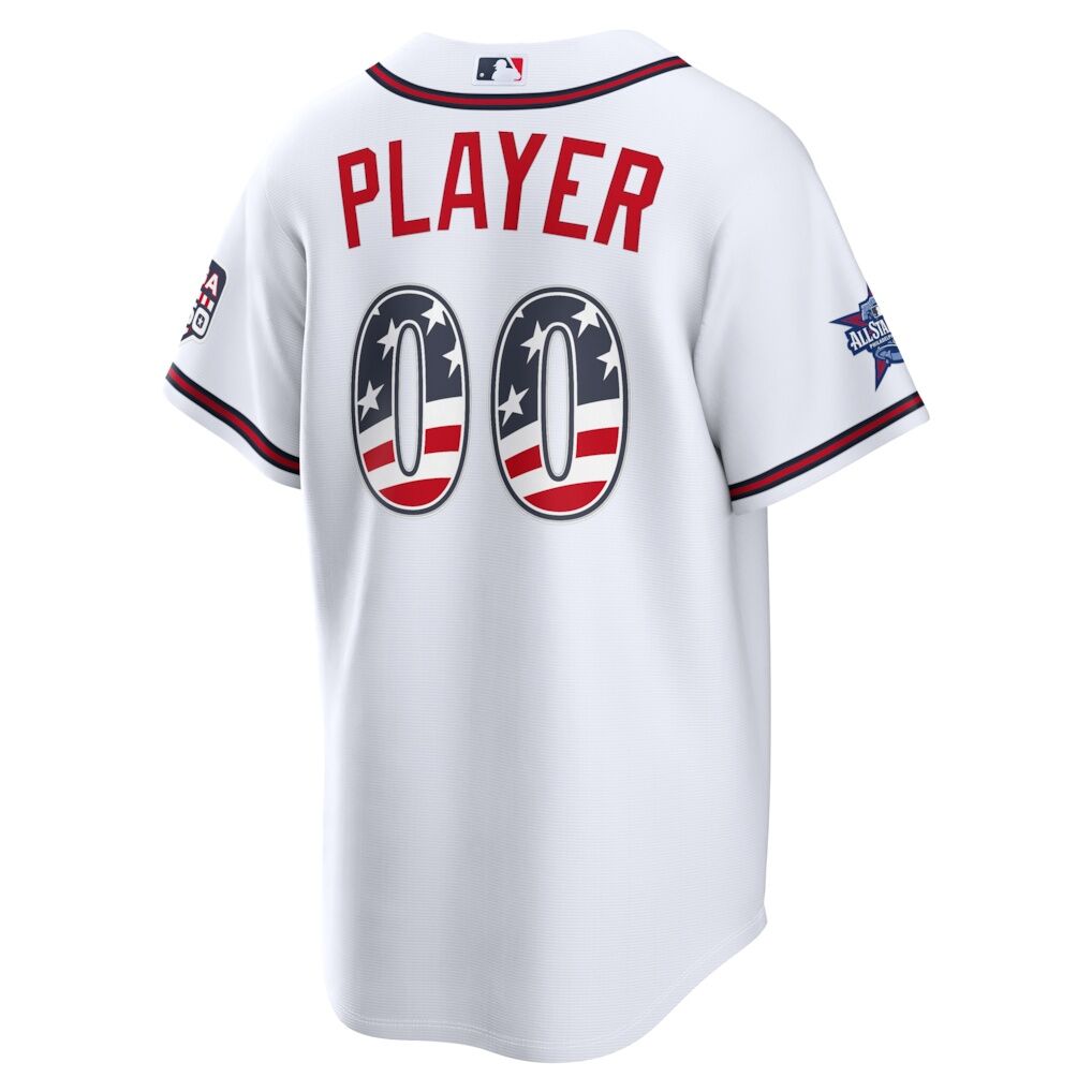 2026 All-Star Edition Stars & Stripes Atlanta Braves  Nike White Stadium Pick-A-Player Jersey