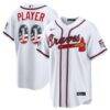 2026 All-Star Edition Stars & Stripes Atlanta Braves Nike White Stadium Pick-A-Player Jersey - - Front View