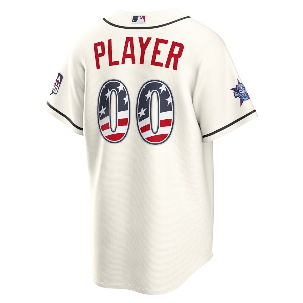 2026 All-Star Edition Stars & Stripes Arizona Diamondbacks  Nike Cream Stadium Pick-A-Player Jersey