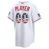2026 All-Star Edition Stars & Stripes Los Angeles Angels Nike White Stadium Pick-A-Player Jersey - - Detail View