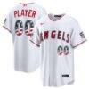 2026 All-Star Edition Stars & Stripes Los Angeles Angels Nike White Stadium Pick-A-Player Jersey - - Front View