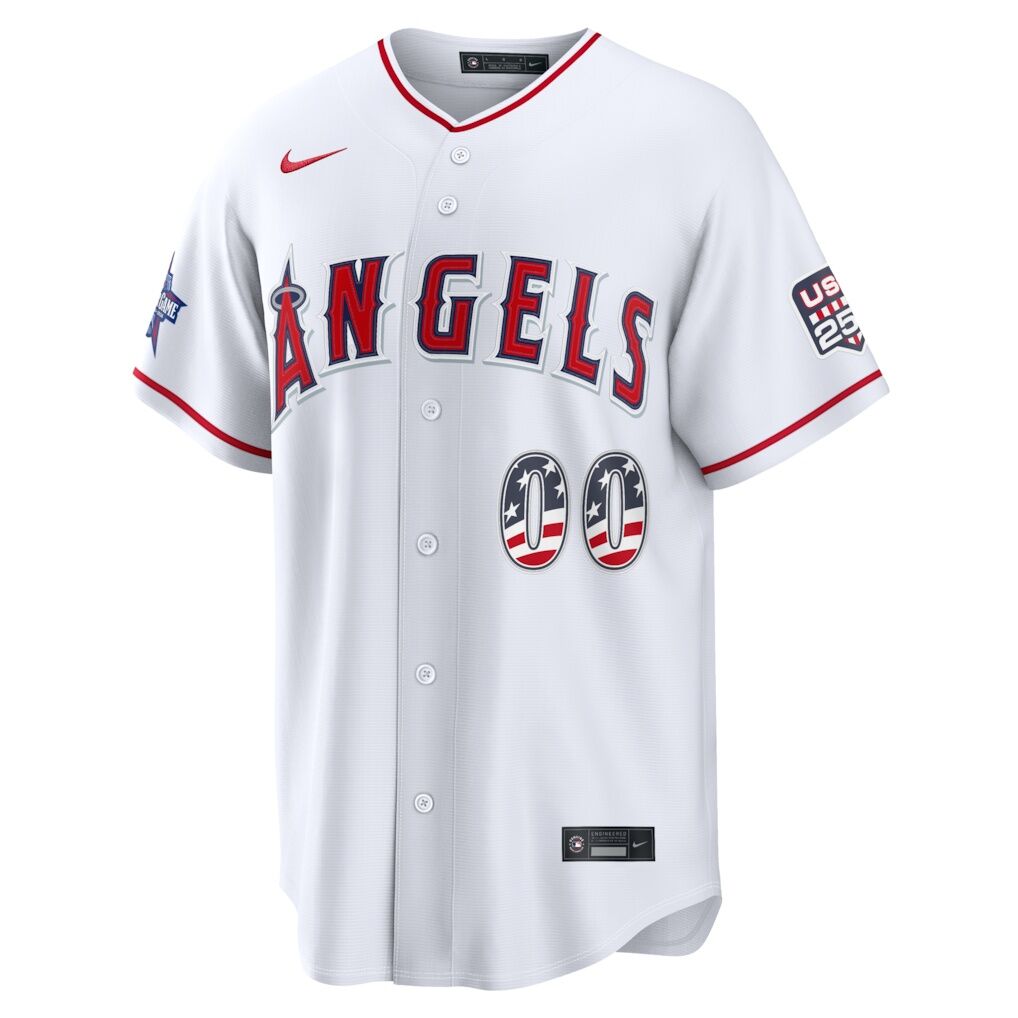 2026 All-Star Edition Stars & Stripes Los Angeles Angels  Nike White Stadium Pick-A-Player Jersey
