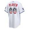 2026 All-Star Edition Stars & Stripes Toronto Blue Jays Nike White Stadium Pick-A-Player Jersey - - Detail View