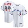 2026 All-Star Edition Stars & Stripes Toronto Blue Jays Nike White Stadium Pick-A-Player Jersey - - Front View