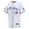 2026 All-Star Edition Stars & Stripes Toronto Blue Jays Nike White Stadium Pick-A-Player Jersey - - Side View