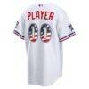 2026 All-Star Edition Stars & Stripes Texas Rangers Nike White Stadium Pick-A-Player Jersey - - Detail View