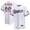 2026 All-Star Edition Stars & Stripes Texas Rangers Nike White Stadium Pick-A-Player Jersey - - Front View