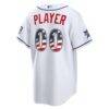 2026 All-Star Edition Stars & Stripes Tampa Bay Rays Nike White Stadium Pick-A-Player Jersey - - Detail View
