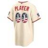 2026 All-Star Edition Stars & Stripes San Francisco Giants Nike Cream Stadium Pick-A-Player Jersey - - Detail View