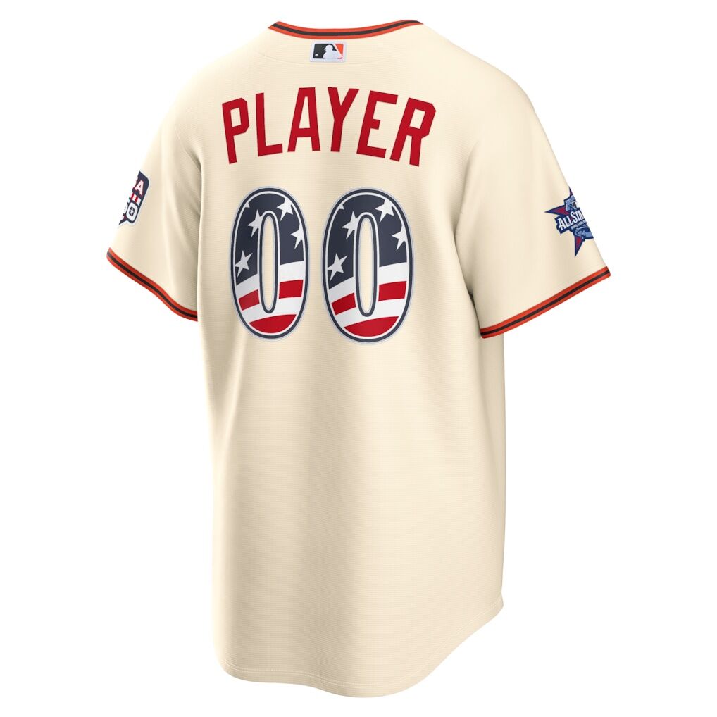 2026 All-Star Edition Stars & Stripes San Francisco Giants  Nike Cream Stadium Pick-A-Player Jersey