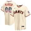 2026 All-Star Edition Stars & Stripes San Francisco Giants Nike Cream Stadium Pick-A-Player Jersey - - Front View
