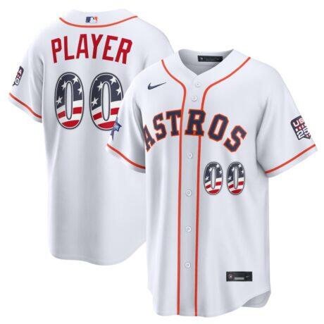 2026 All-Star Edition Stars & Stripes Houston Astros  Nike White Stadium Pick-A-Player Jersey