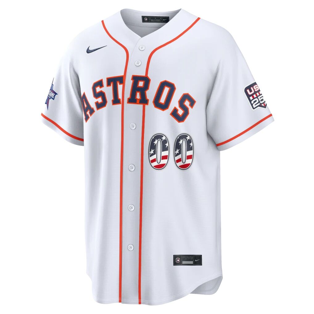 2026 All-Star Edition Stars & Stripes Houston Astros  Nike White Stadium Pick-A-Player Jersey