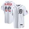 2026 All-Star Edition Stars & Stripes Detroit Tigers Nike White Stadium Pick-A-Player Jersey - - Front View