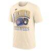 Milwaukee Brewers Nike Vintage Tri-Blend T-Shirt - - Alt1