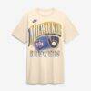 Milwaukee Brewers Nike Vintage Tri-Blend T-Shirt - - Front View