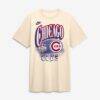Chicago Cubs Nike Vintage Tri-Blend T-Shirt - - Front View