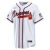 2026 All-Star Edition Stars & Stripes Atlanta Braves Drake Baldwin Nike White Stadium Jersey - - Side View