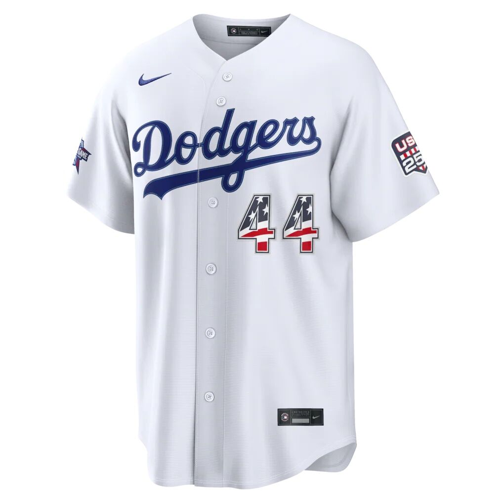 2026 All-Star Edition Stars & Stripes Los Angeles Dodgers Andy Pages Nike White Stadium Jersey