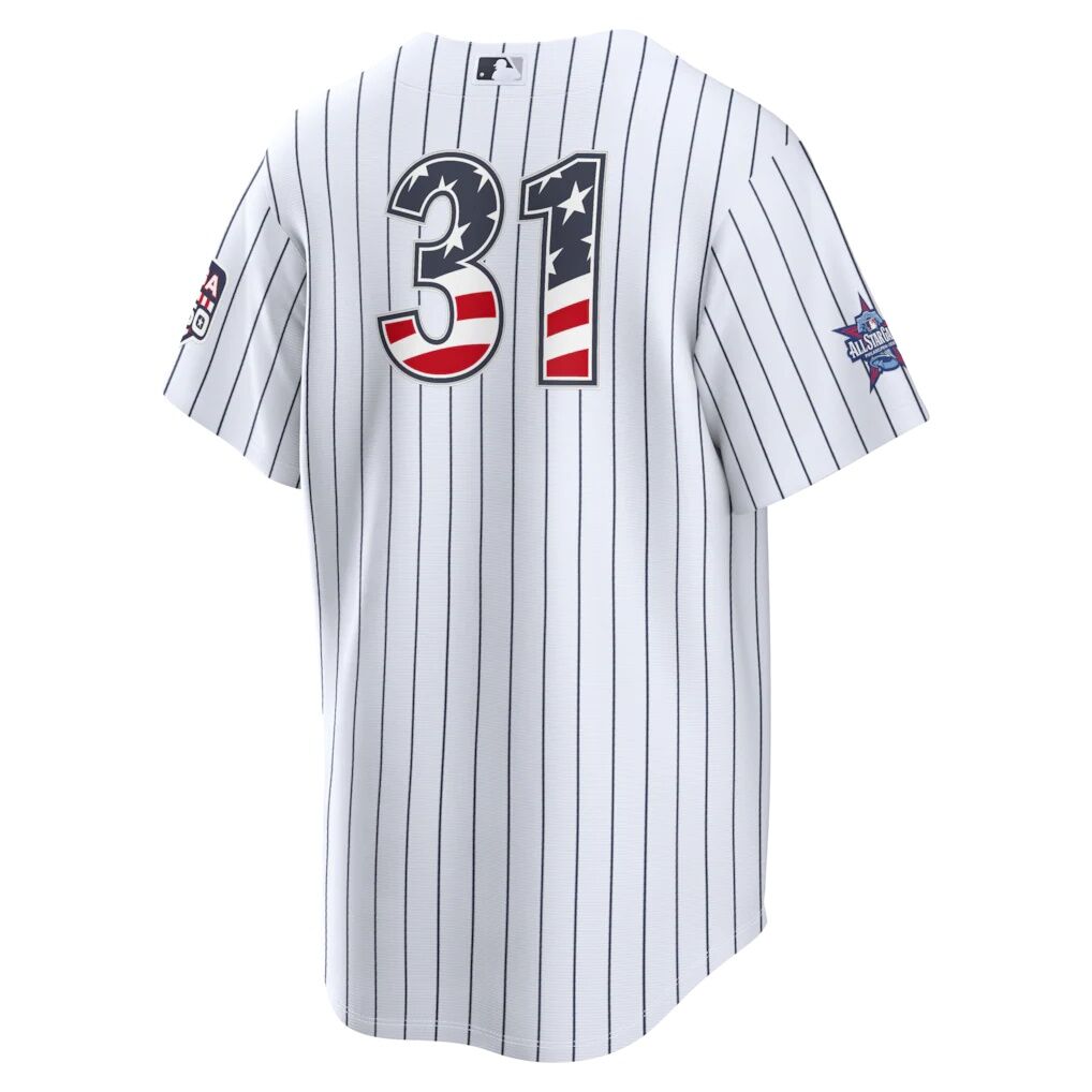 2026 All-Star Edition Stars & Stripes New York Yankees Cam Schlittler Nike White Stadium Jersey