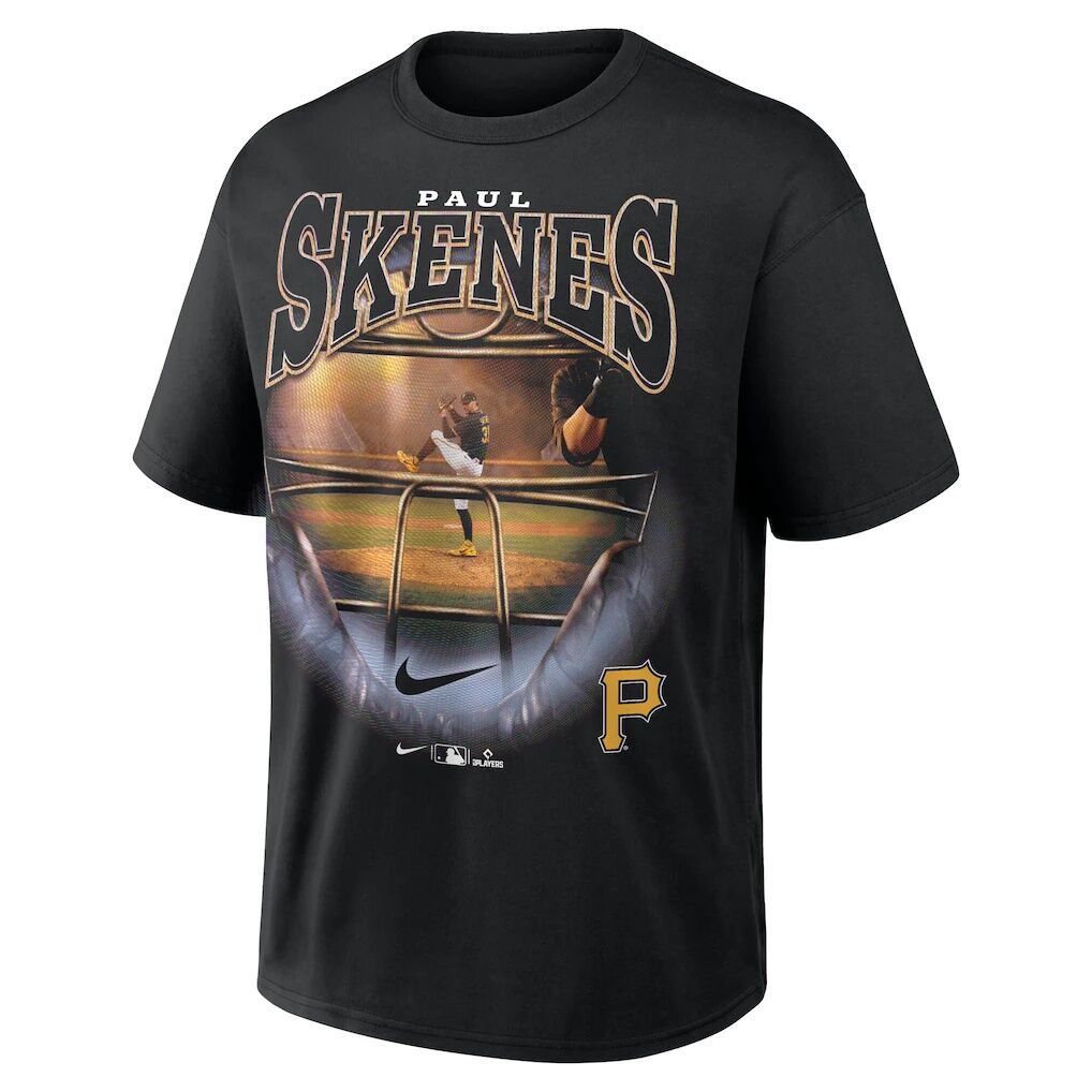Paul Skenes Pittsburgh Pirates Nike Max90 Graphic T-Shirt