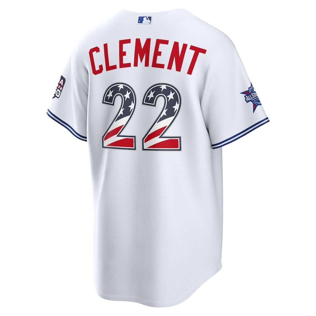2026 All-Star Edition Stars & Stripes Toronto Blue Jays Ernie Clement Nike White Stadium Jersey