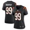 Myles Murphy Cincinnati Bengals Nike Women's Team Game Jersey - Black - Front View