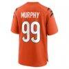 Myles Murphy Cincinnati Bengals Nike Alternate Game Jersey - Orange - Detail View
