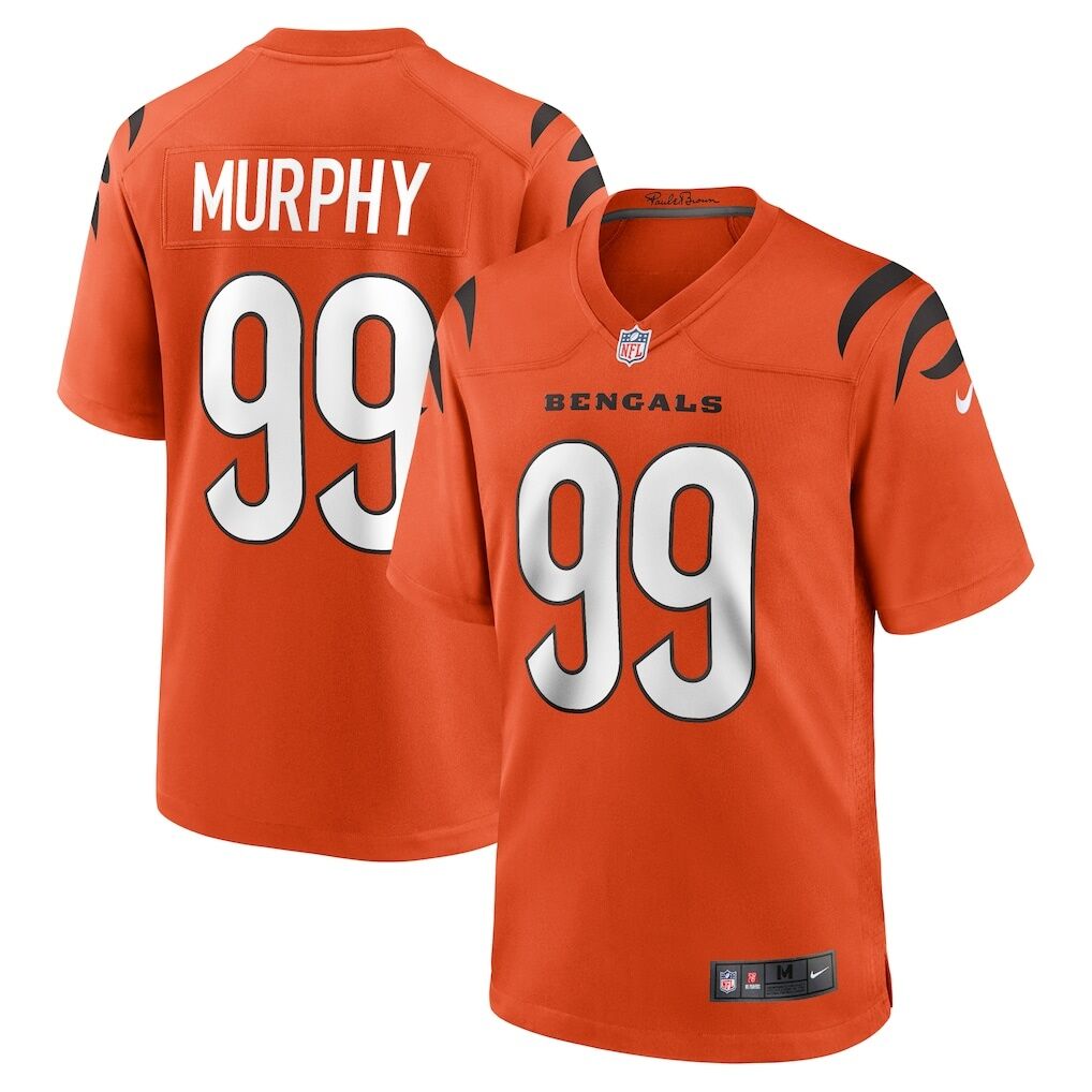 Myles Murphy Cincinnati Bengals Nike Alternate Game Jersey