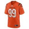 Myles Murphy Cincinnati Bengals Nike Alternate Game Jersey - Orange - Side View