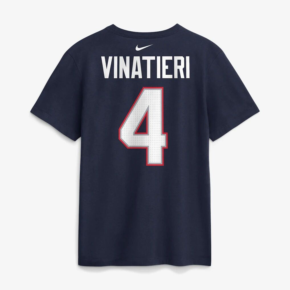 Adam Vinatieri New England Patriots Nike Retired Name & Number T-Shirt