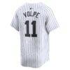 Anthony Volpe New York Yankees Nike Home Limited Player Jersey - White - Detail View