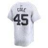 Gerrit Cole New York Yankees Nike Home Limited Player Jersey - White - Detail View