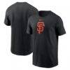San Francisco Giants Nike Fuse Large Logo T-Shirt - Black - Side View